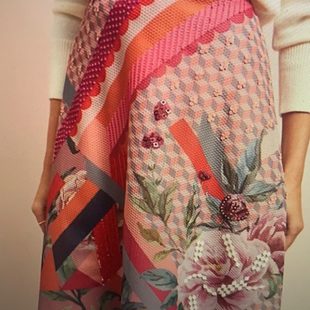 Anthropologie Pankaj & Nidhi skirt